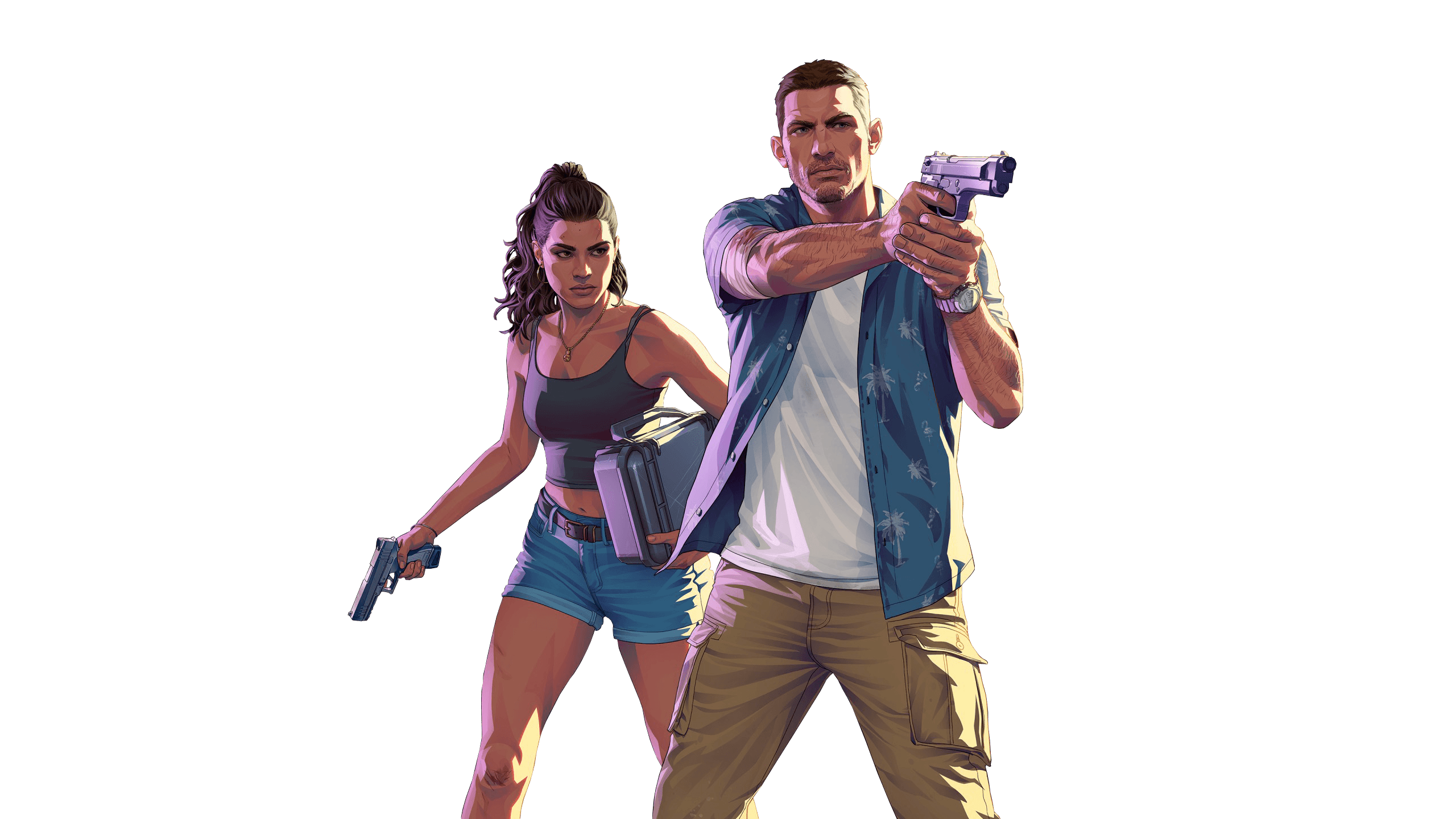 GTA 6 characters Jason and Lucia
